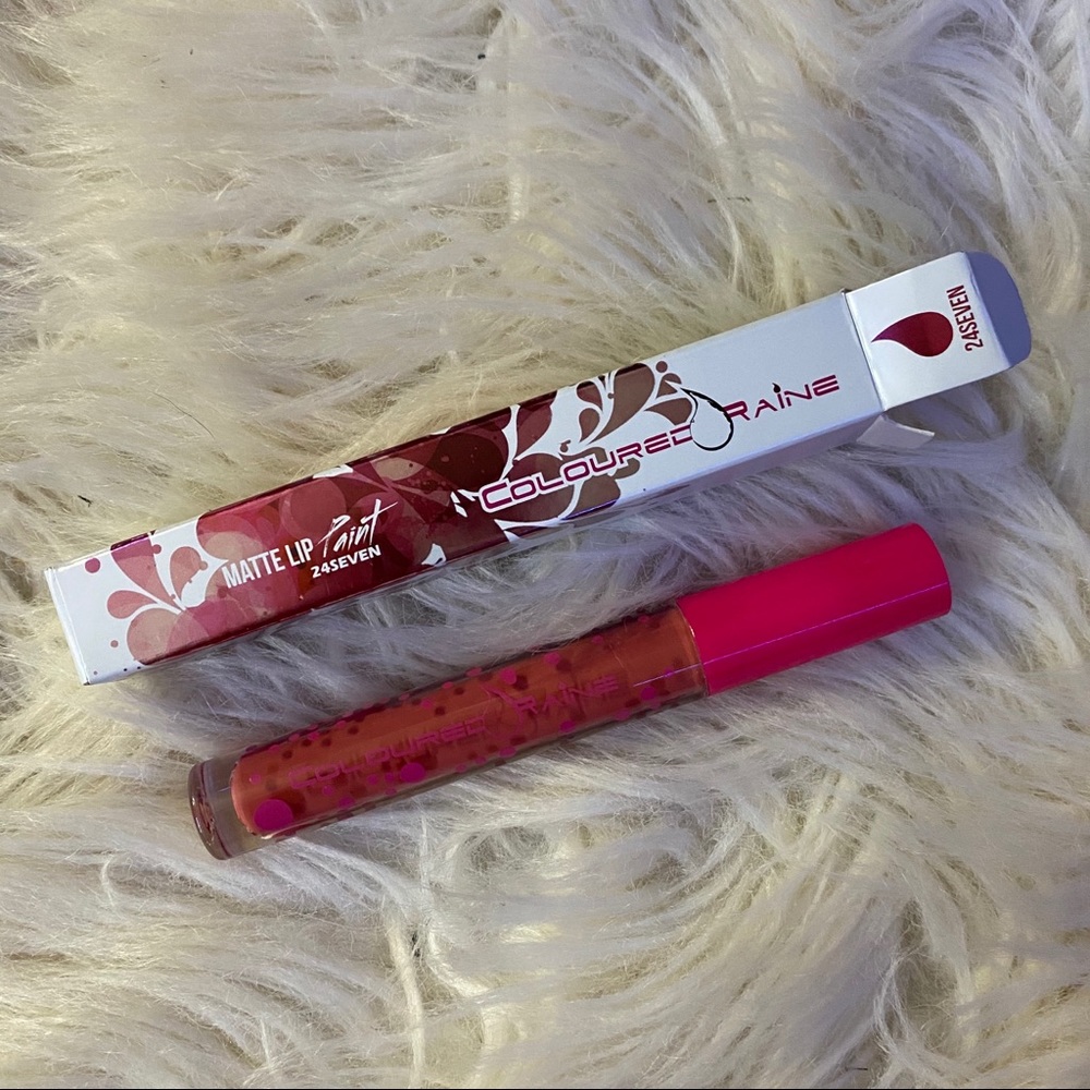 coloured raine matte lip paint